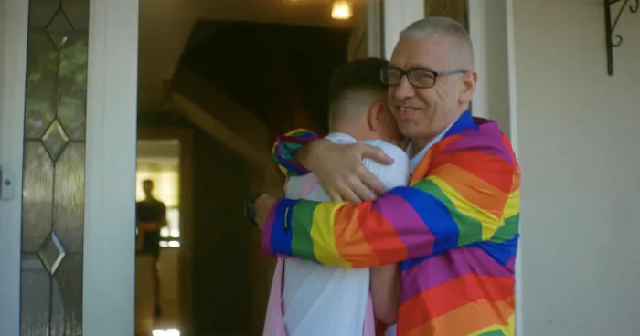 A Heartwarming Video Of Proud Dads Surprising Their Kids For Pride Has Gone Viral