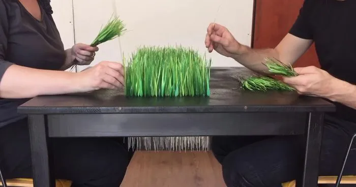 Is It Grass Or Is It Glass? The Making Of A Glass Lawn
