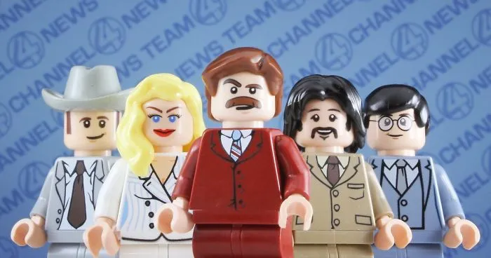 This Just In... Anchorman Scenes Recreated With Lego Minifigs