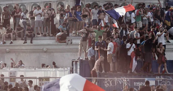 I Documented The World Cup Celebration In Paris