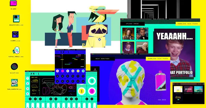 A Designer Just Dropped The Yellowest And Maddest Portfolio Of The Web