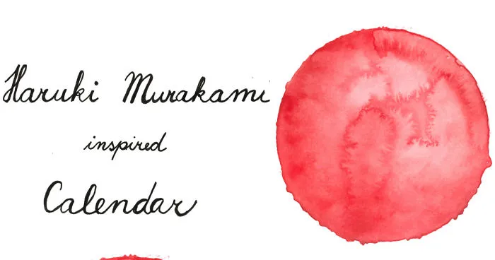 I Created This Illustrated 2019 Calendar As A Tribute To Haruki Murakami