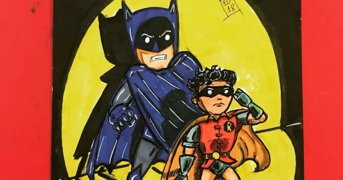 I Re-Imagine Comic Book Covers In My Own Style