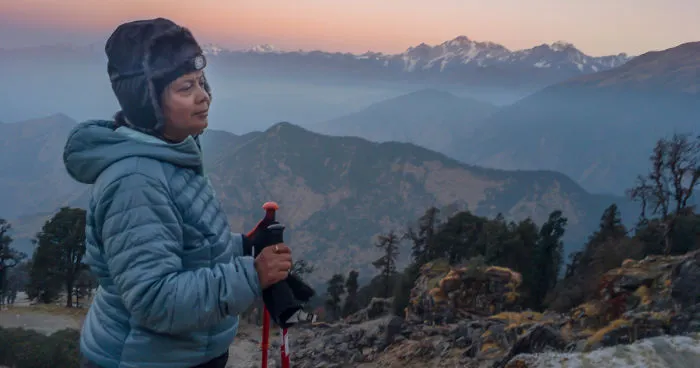 I Made My 58-Year Old Mother Climb The Himalayas At 13k Feet