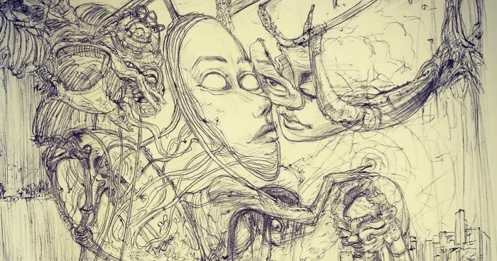 I Made Random Scribbles And Ended Up Drawing This