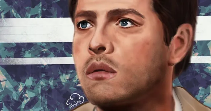 Castiel Process Painting
