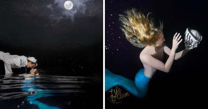 Underwater Photographer Tells The Haunting Love Story Of A Mermaid And Her Sailor
