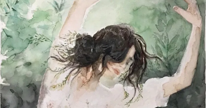 Grass Landscape - My New Watercolor Painting Series