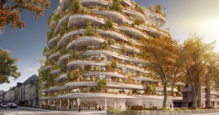 Millennial Vertical Forest By Vincent Callebaut