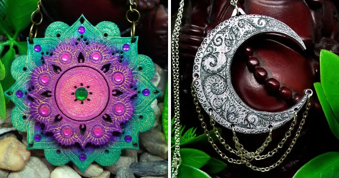 Exotic Necklaces From The Deepest Forest