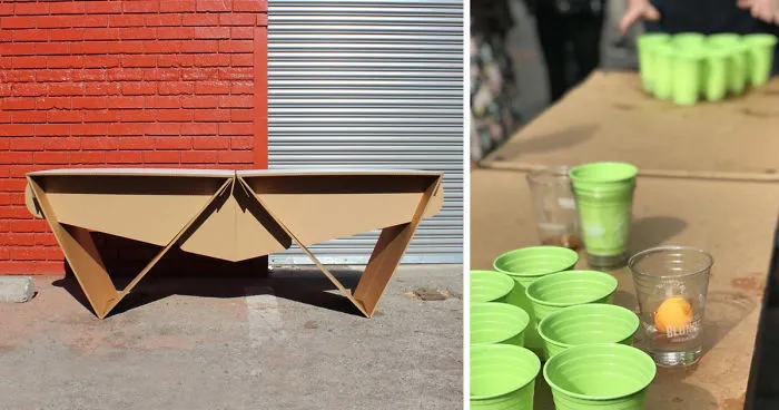 I Have Created The World's First Eco-Friendly Beer Pong Table And Its Made In Los Angeles!