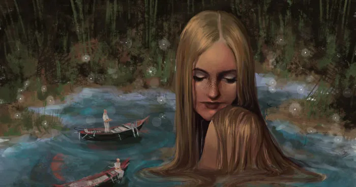 My Digital Painting "Patiently"