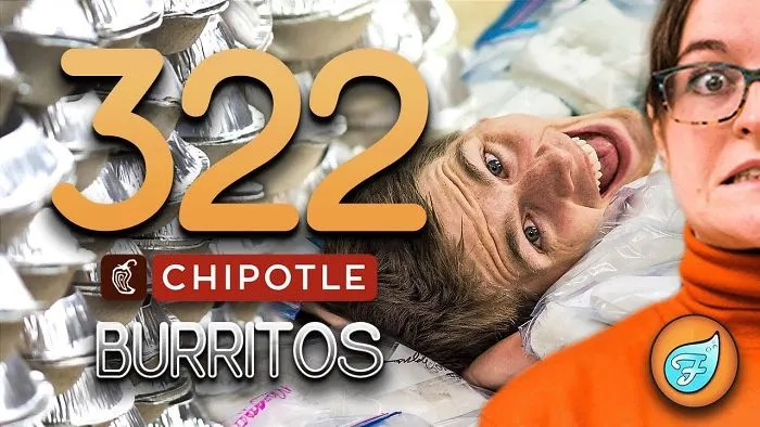 How I Pulled Off 50 Burritos From Chipotle In One Night For Less Than $30 (Video)