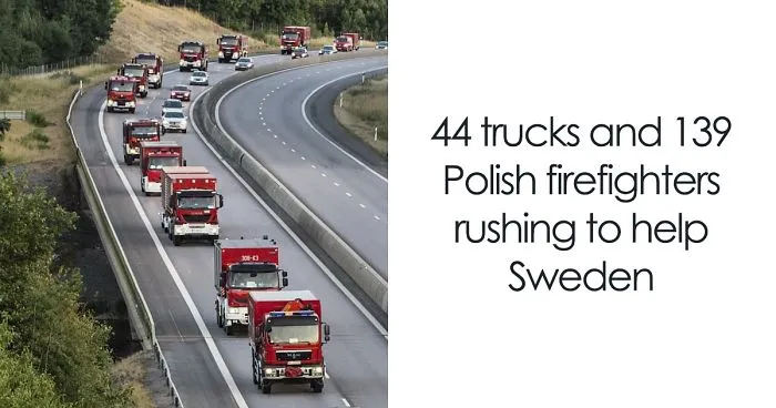 Europe Unites To Help Sweden Conquer Terrible Forest Fires, And That's The Friendship We Need