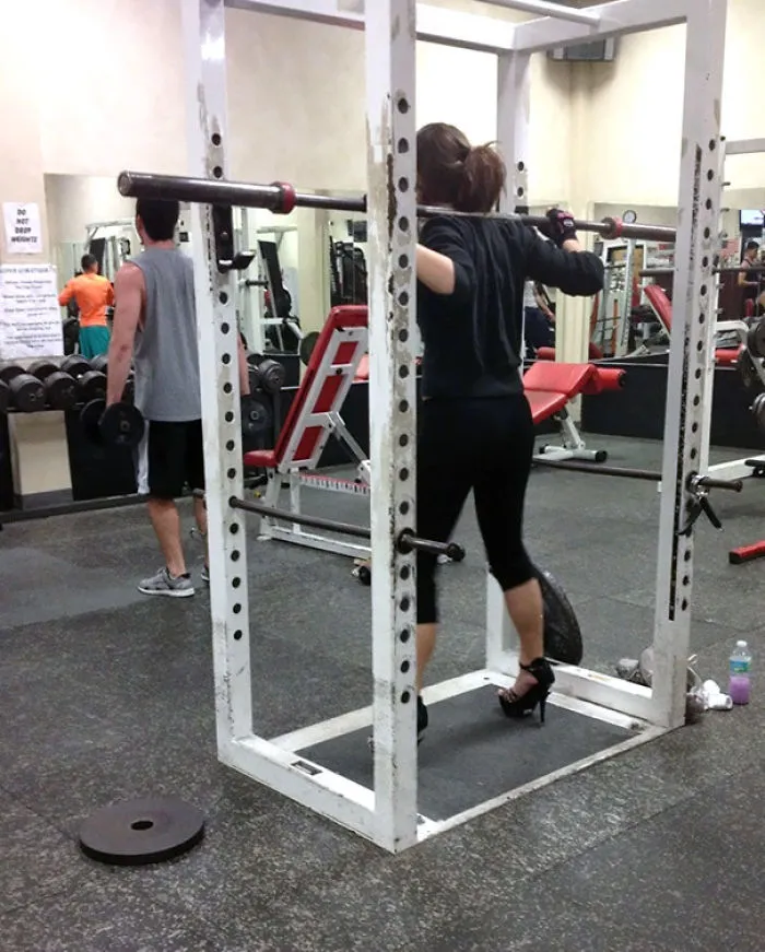 Ejercicio con tacones