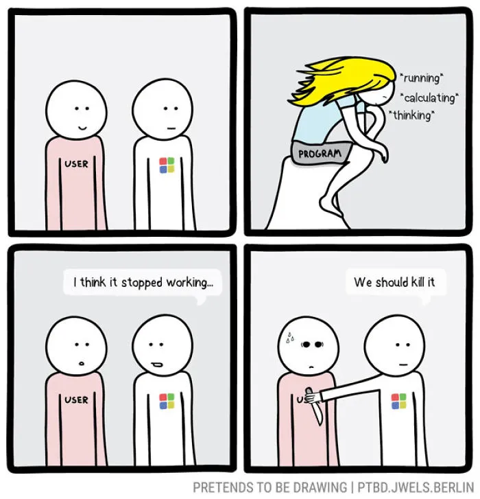 Windows Being Windows