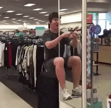 Cuando te aburres de compras