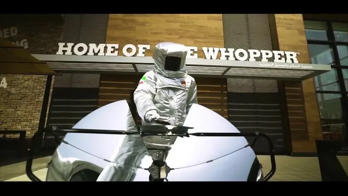 One Small Step To The Grill, One Giant Leap For Burgerkind - Burger King Found A Way To Sun-Grill A Whopper