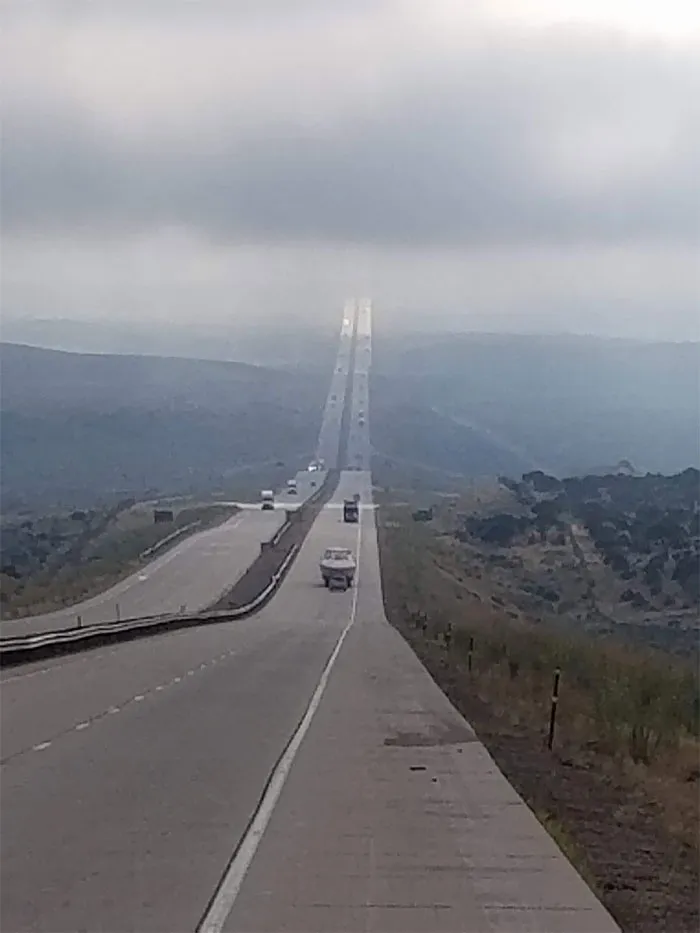 This Spot On I-80 In Wyoming Is Known As The Highway To Heaven
