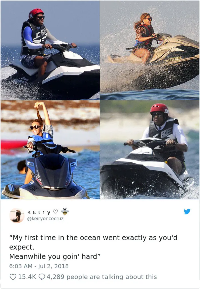 Jay-Z's Vacation Photo Turns Into The Best Meme Of This Summer And It Will Make You Laugh