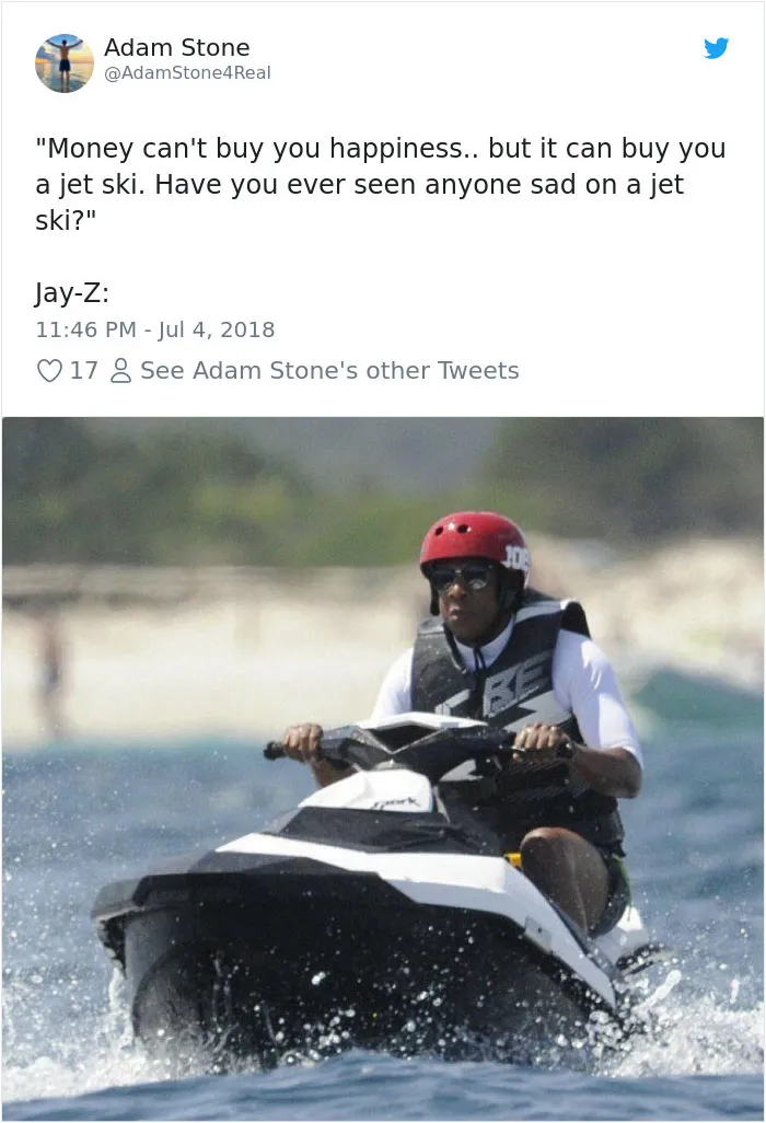 Jay-Z's Vacation Photo Turns Into The Best Meme Of This Summer And It Will Make You Laugh