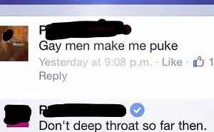 42 Of The Best Comebacks To Homophobic Comments Ever