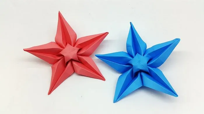 How To Make Paper Star Easy (Origami Star) - Diy Paper Craft Ideas