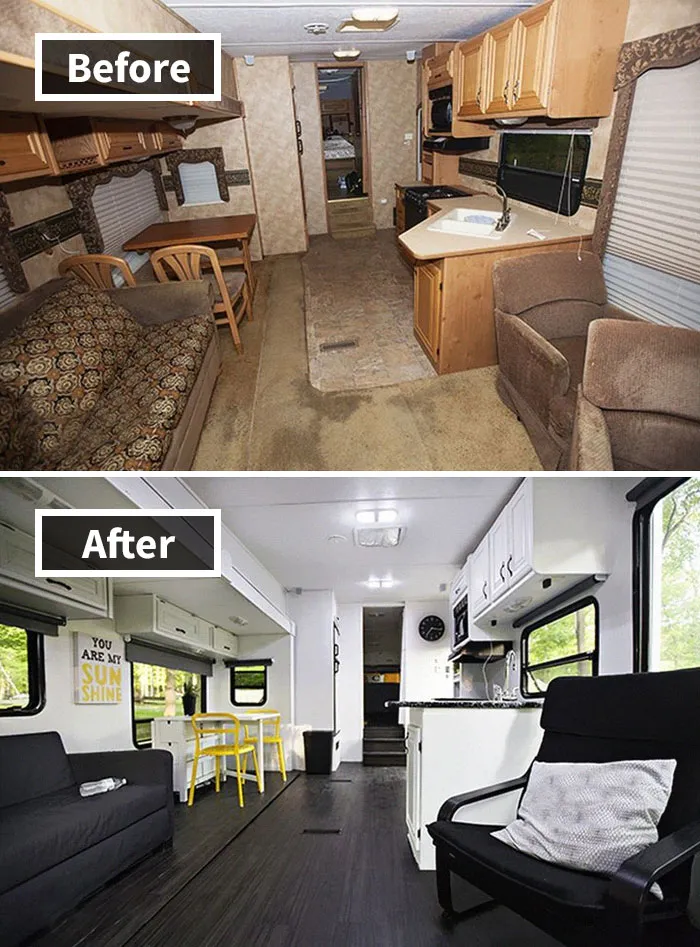 Remodeled Fifth Wheel Camper
