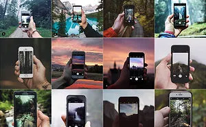 Somebody Is Showing How Instagram Photos Are All Starting To Look The Same And It's Pretty Freaky