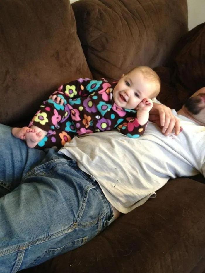 Just My 7-Month-Old Niece Posing Like A Boss
