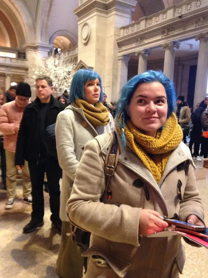 I’m Visiting The USA For The First Time: There Was A Glitch In The Matrix Yesterday As I Stood In Line At The Met, NY