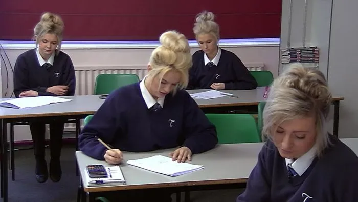 Was Watching Educating Yorkshire When There Was A Glitch In The Matrix...