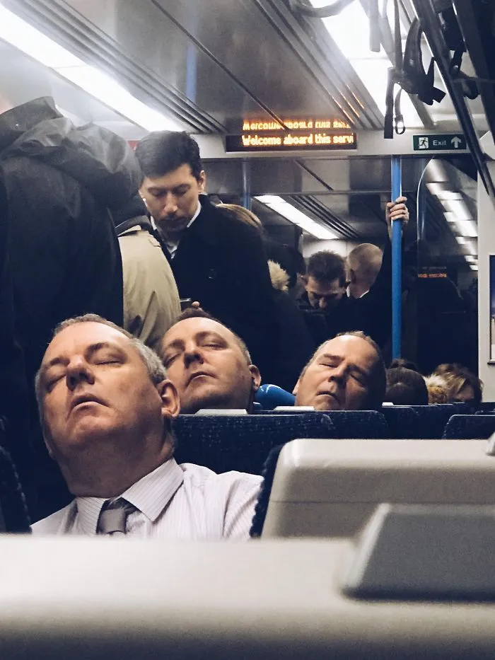 These Three Random Men In My Photo Look Like The Same Person