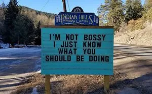 Someone In Colorado Is Putting The Funniest Signs, And The Puns Are Priceless (50 Pics)