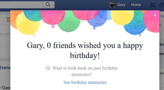 Thank You, Facebook
