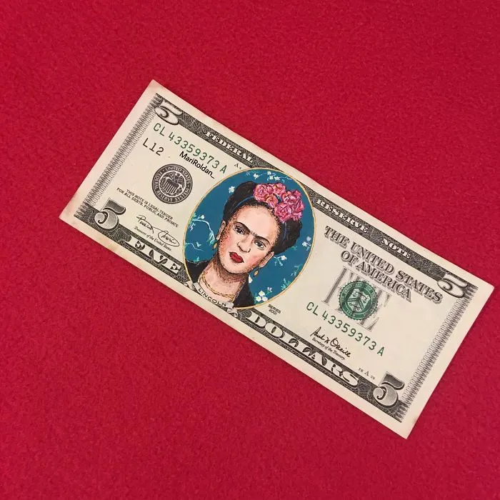 I Create My Art On Money Notes And Have It Travel Around The World