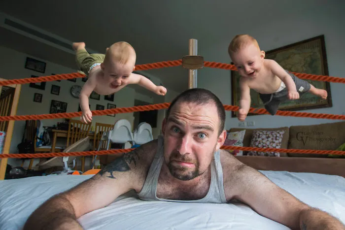Wrestling With The Kids