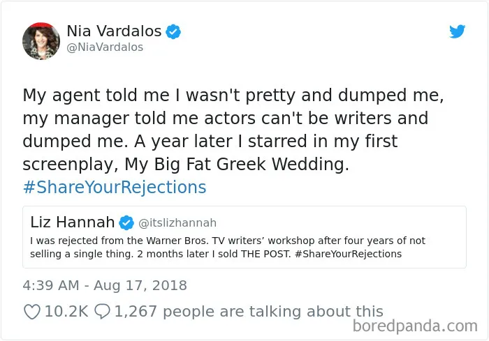 42 Times Celebrities And Successful People Were Badly Rejected But Later Proved Everyone Wrong