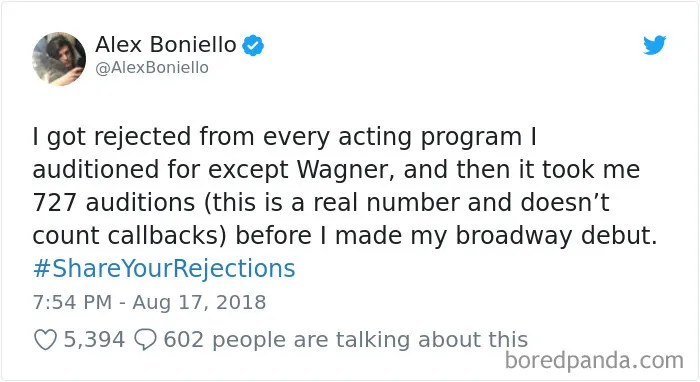 42 Times Celebrities And Successful People Were Badly Rejected But Later Proved Everyone Wrong