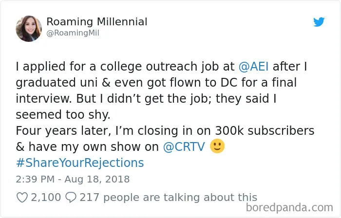 42 Times Celebrities And Successful People Were Badly Rejected But Later Proved Everyone Wrong