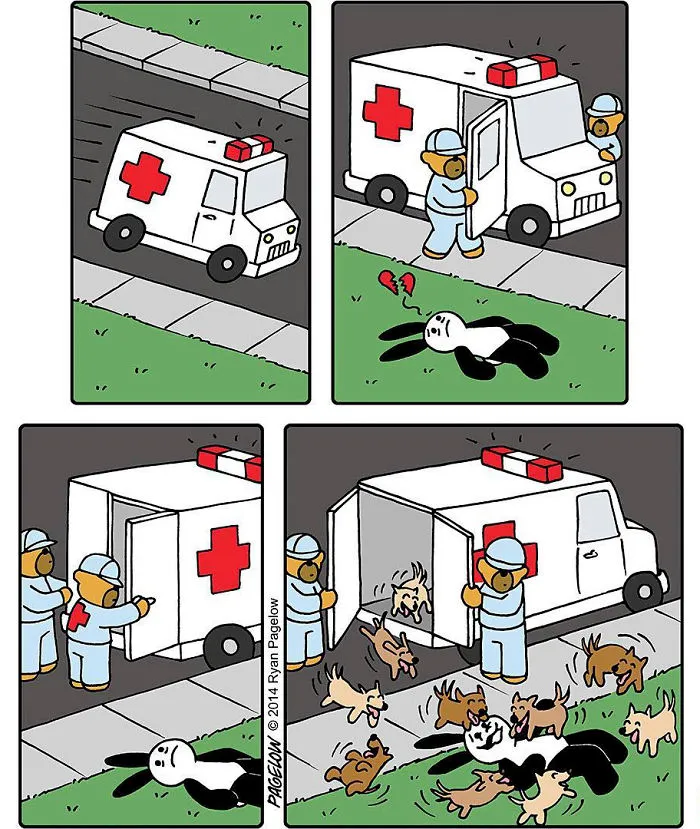 My 67 Cute Bunny Comics That Often Don't End Well