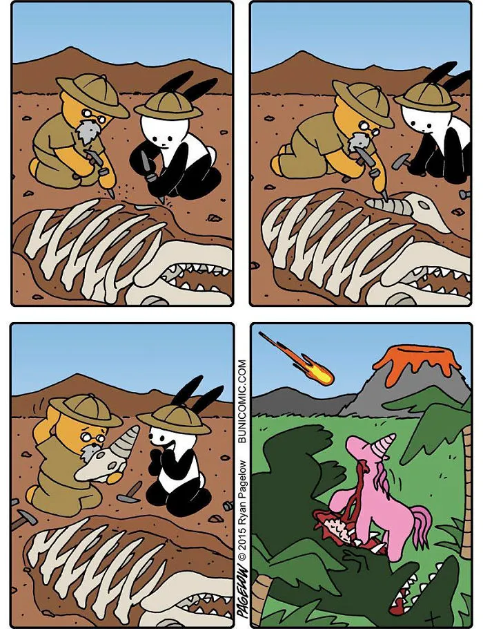 My 67 Cute Bunny Comics That Often Don't End Well