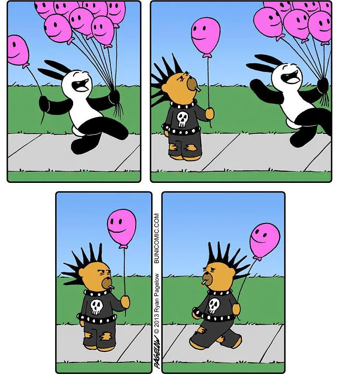 My 67 Cute Bunny Comics That Often Don't End Well