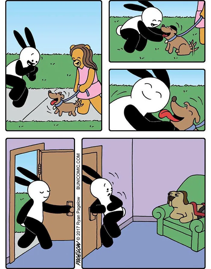 My 67 Cute Bunny Comics That Often Don't End Well