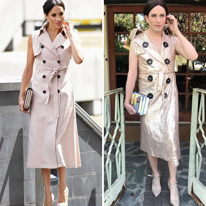 Tom Lenk As Meghan Markle