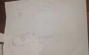 I Made This Pencile Art Work When I Was A Kid, And It Brings Back So Many Memories.