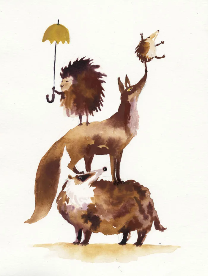 Illustrations For Every Color From "The Secret Lives Of Color" Book.