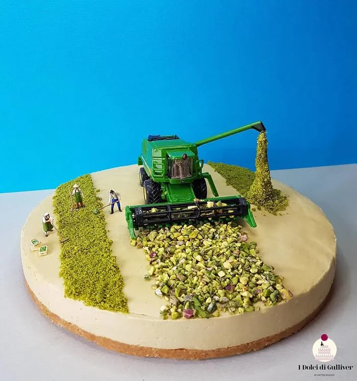 Confectioner Uses Desserts And Miniature People To Create Imaginary Situations