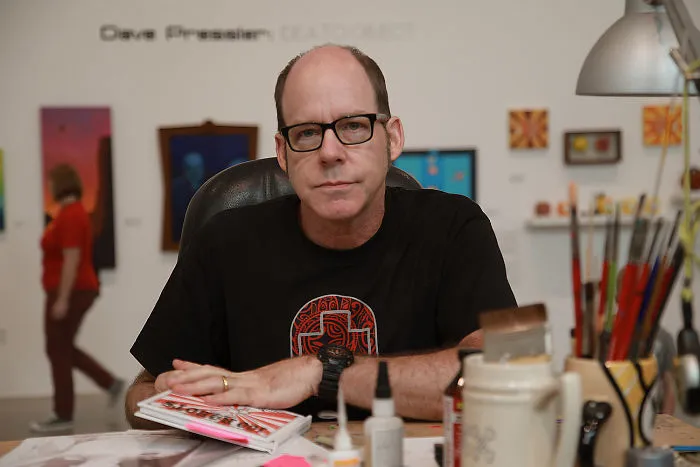 Artist Talk & Exhibit Tour With Dave Pressler • August 18, 2018