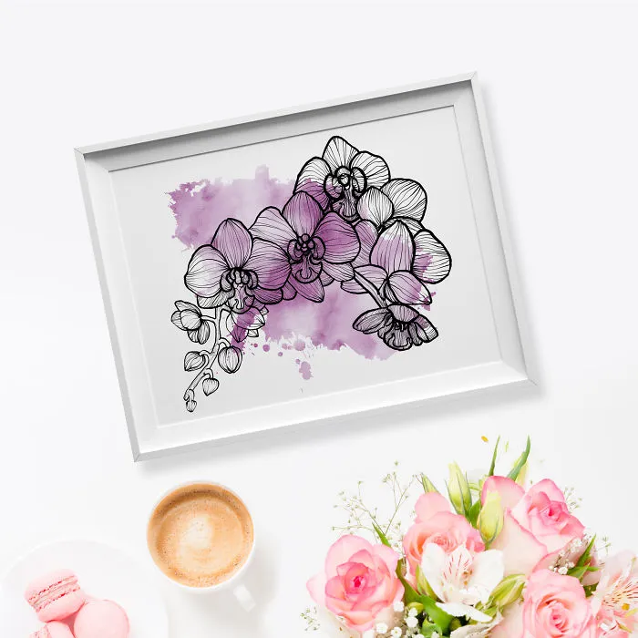 Trying To Improve My Lineart I Created These Awesome Flower Illustrations.